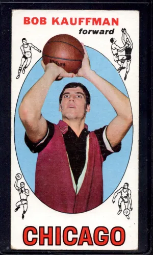 1969-70 Topps #48 Bob Kauffman Chicago Bulls Rookie Basketball Cards