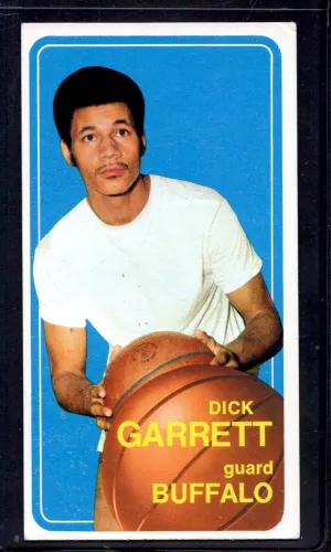 1970-71 Topps #85 Dick Garrett Buffalo Braves Rookie Basketball Cards