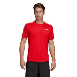 4 x Adidas Mens D2d 3-Stripes Training Active Tee T-Shirt