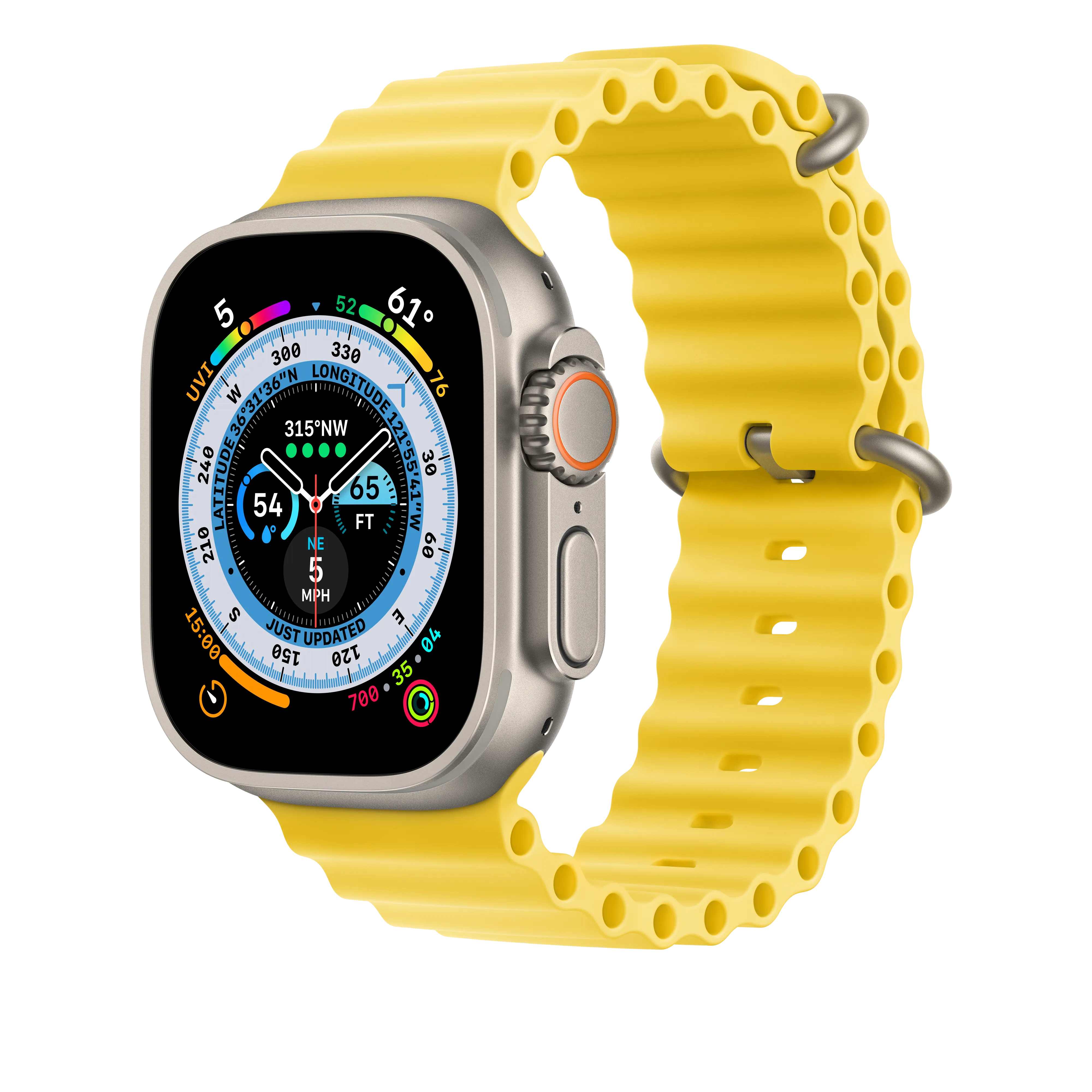 49mm Yellow Ocean Band