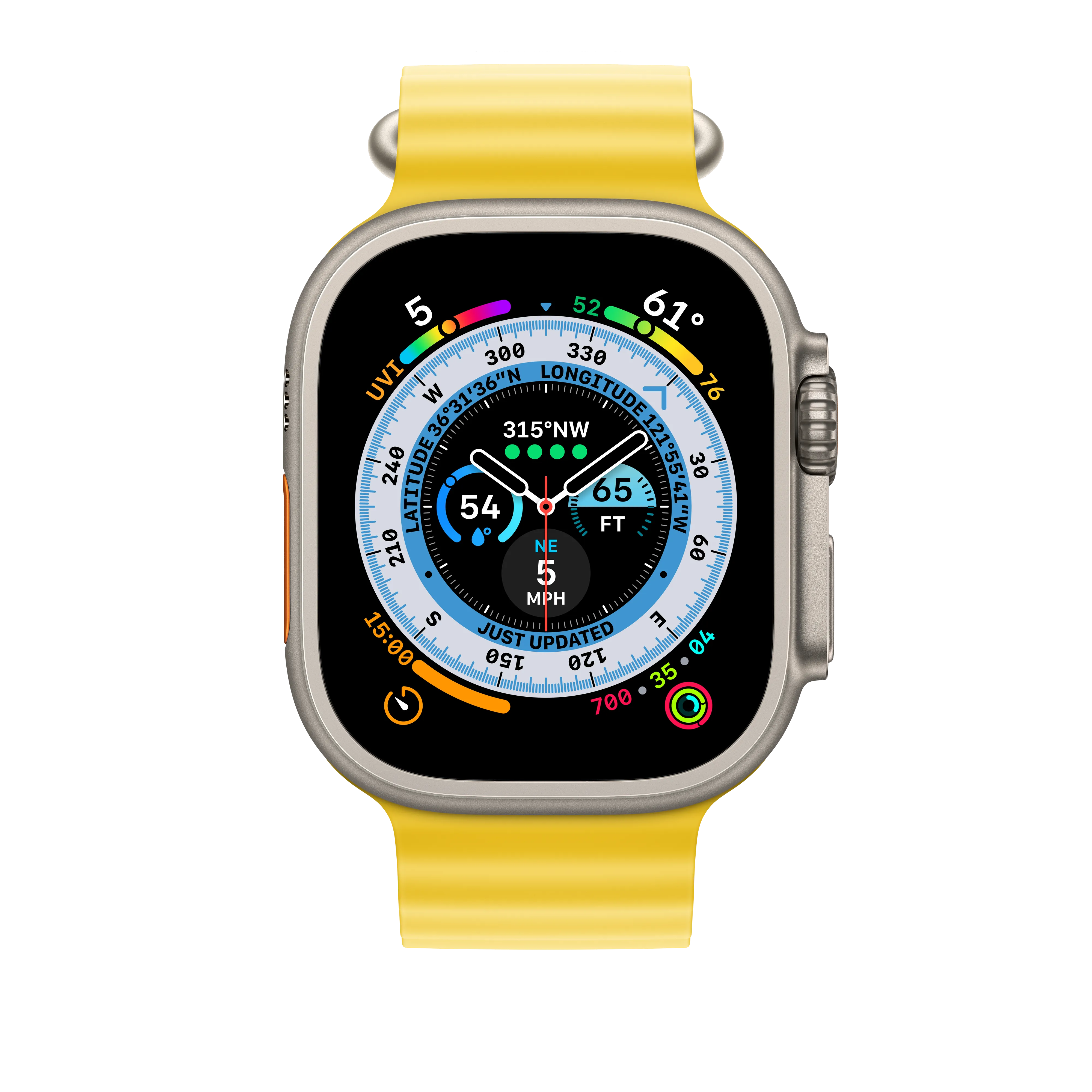 49mm Yellow Ocean Band