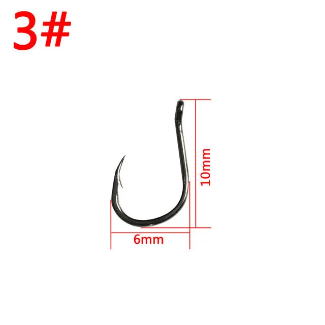 50pcs/lot Steel Interlock Snap Fishing Lure Tackle Ball Bearing Swivel Rolling Solid Rings Barbed Fishing Hook Connector