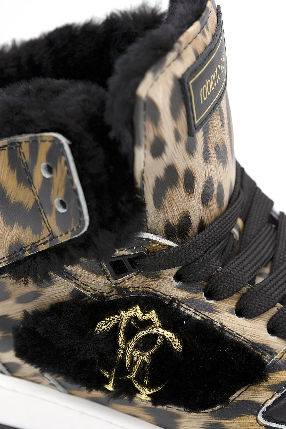 8943 Roberto Cavalli Sneakers  / Animal Print