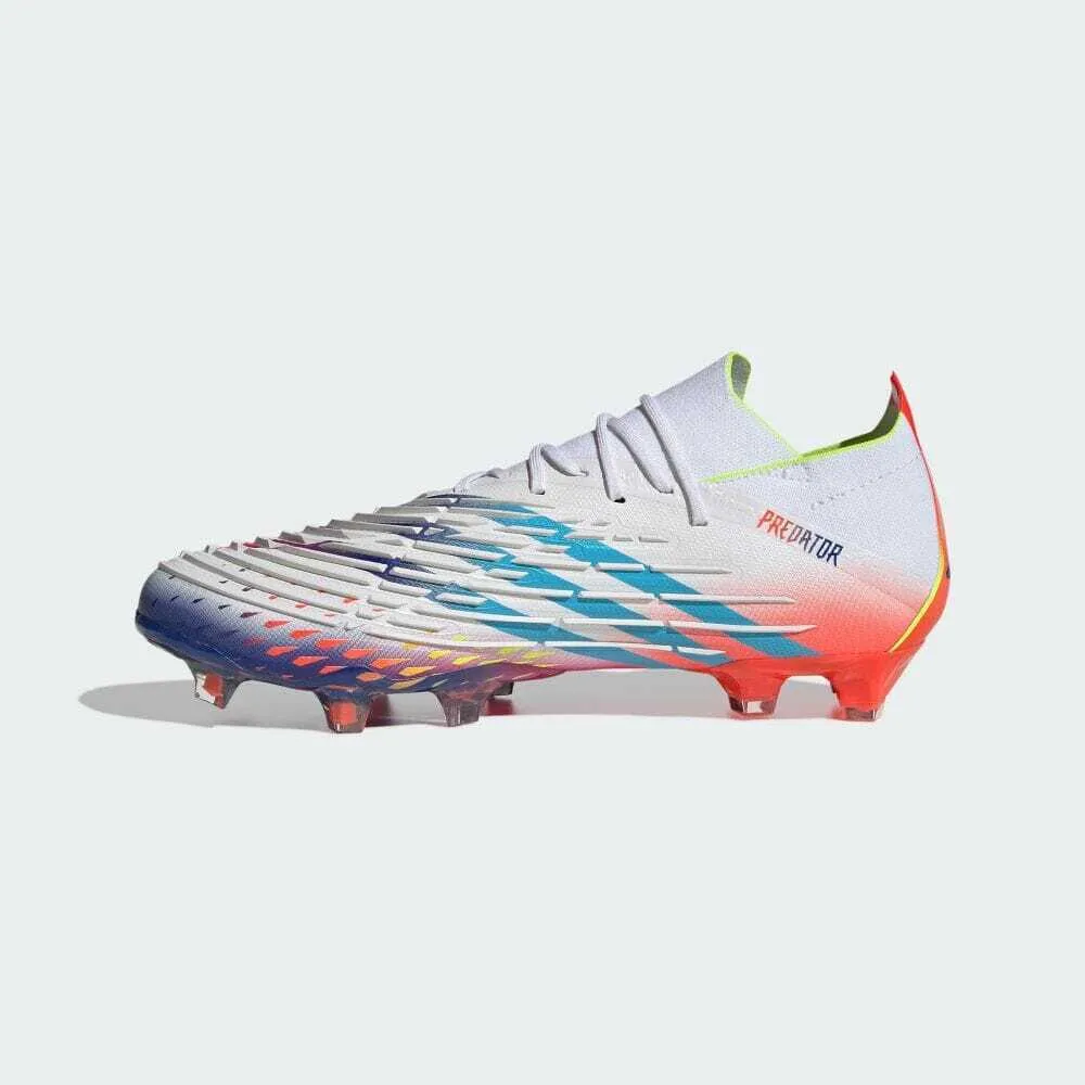 Adidas Predator Edge.1 L FG [White/Yellow/Blue]