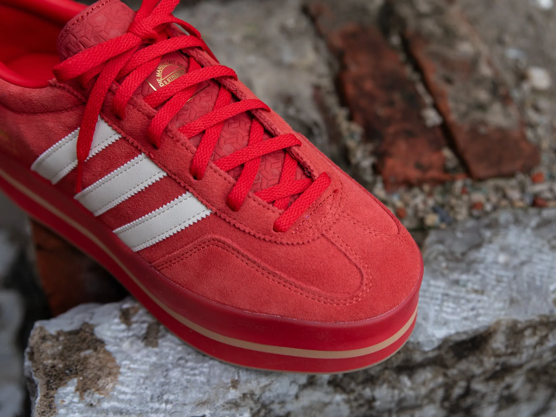 Adidas Women's Gazelle Stack 'Red'