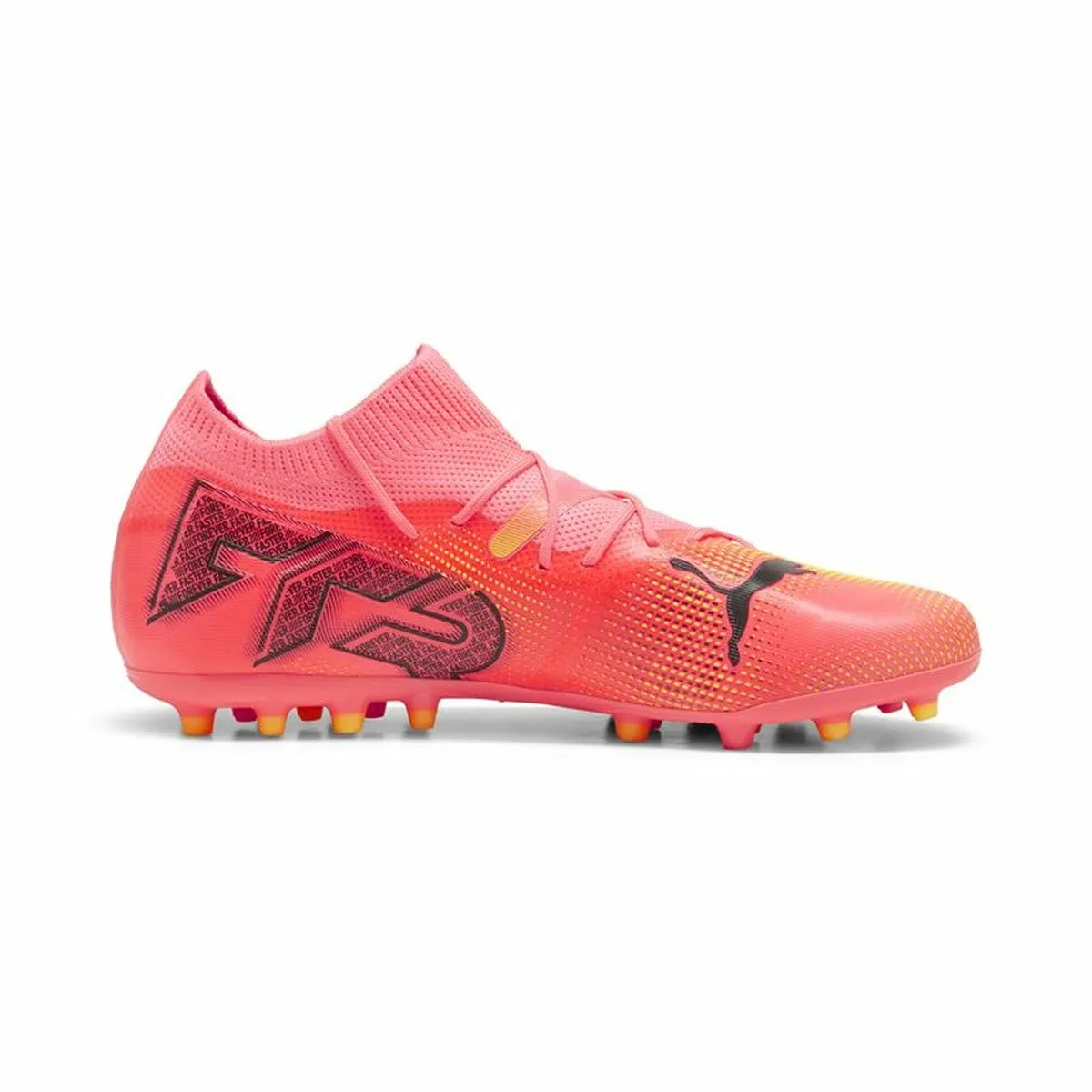 Adult's Multi-stud Football Boots Puma FUTURE 7 MATCH MG Sunset Glow Red