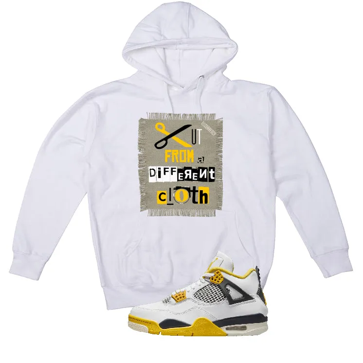 Air Jordan 4 WNNS “Vivid Sulfur” | illcurrency White T-Shirt (Cut from a different cloth)