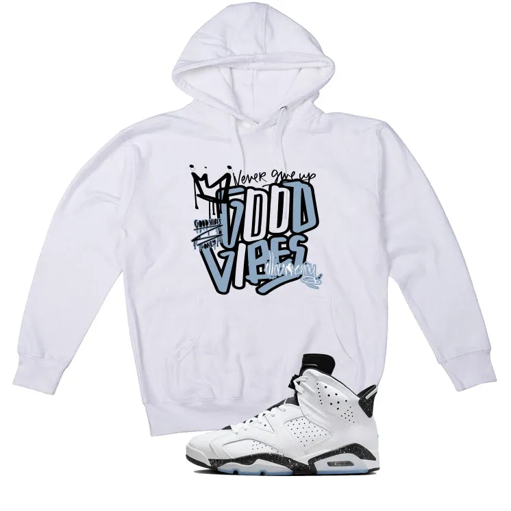 Air Jordan 6 Reverse Oreo White T-Shirt (Good Vibes)| illcurrency