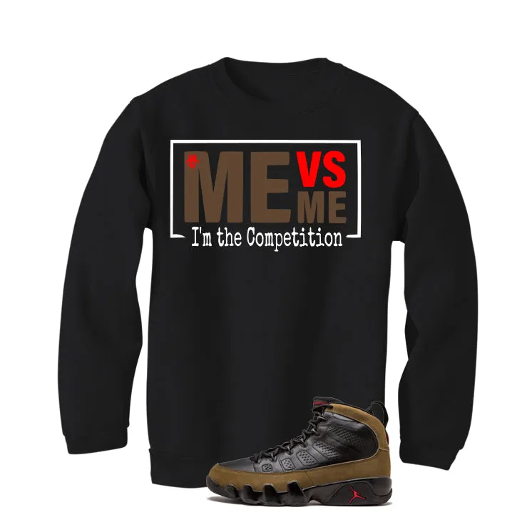 Air Jordan 9 Olive Black T-Shirt (Me vs Me)| illcurrency