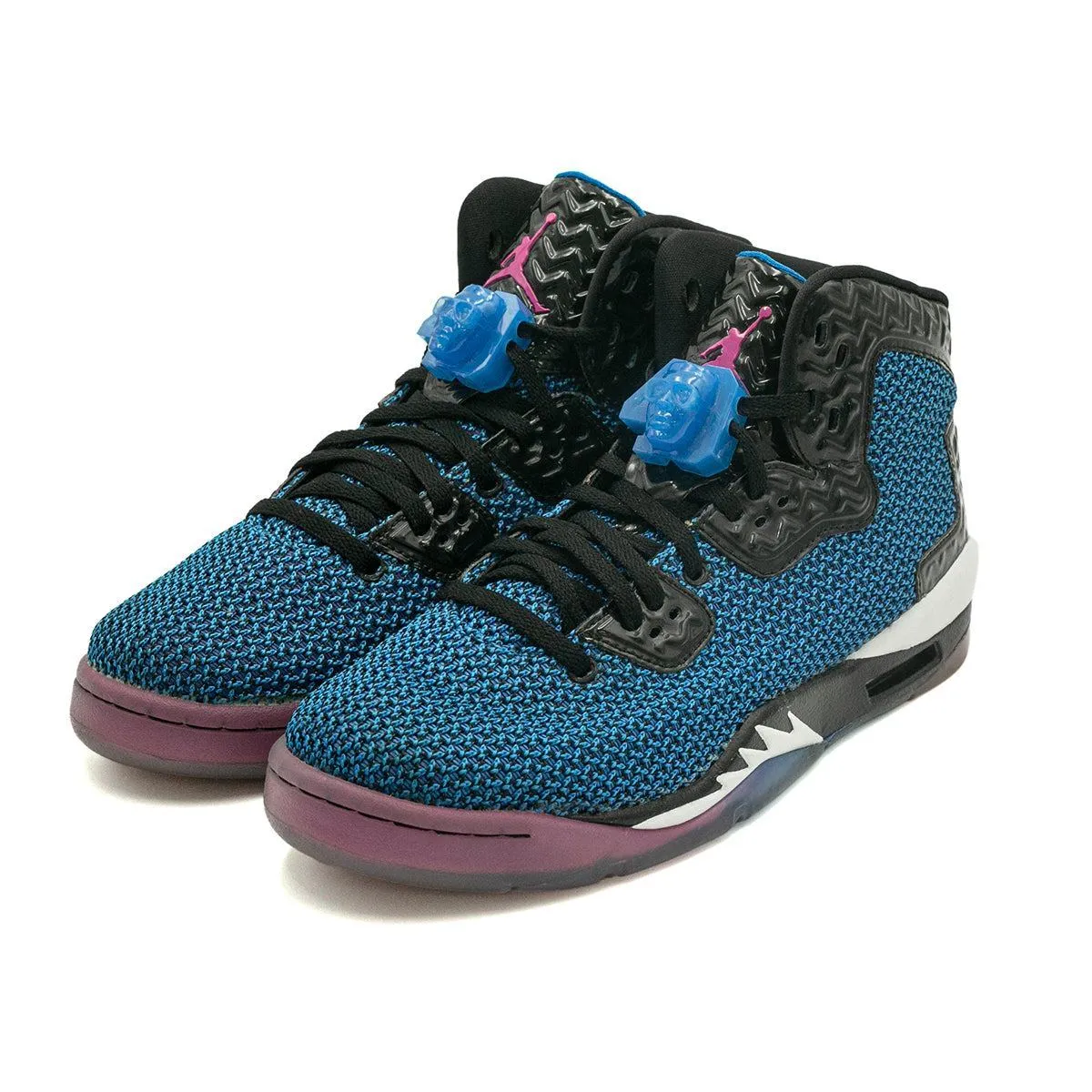 Air Jordan Spike Forty High-Top Sneakers Fabric Blue Colour For Men