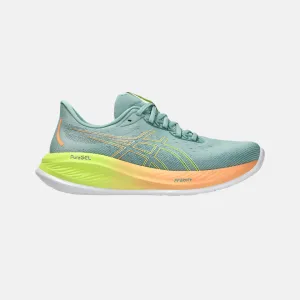 Asics GEL-CUMULUS 26 PARIS Men's Running Shoes -Light Celadon/Safety Yellow