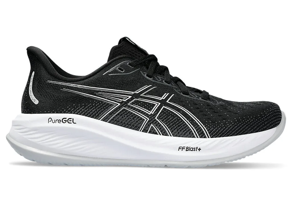 ASICS Womens Gel Cumulus 26 - Black/Concrete (1012B599-002)