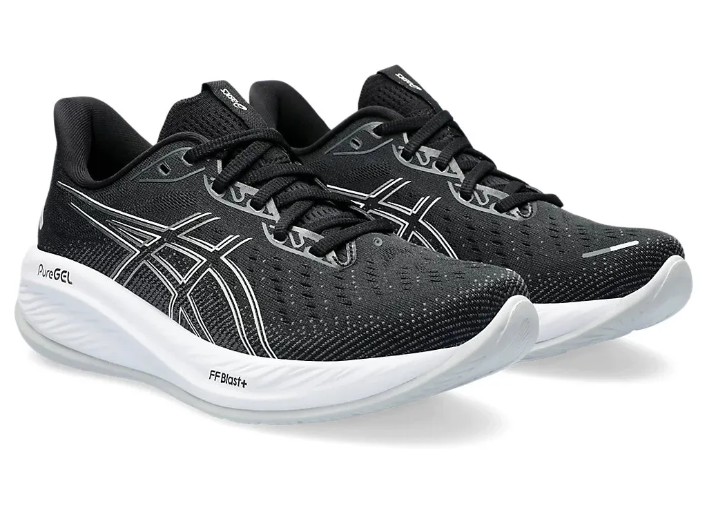 ASICS Womens Gel Cumulus 26 - Black/Concrete (1012B599-002)