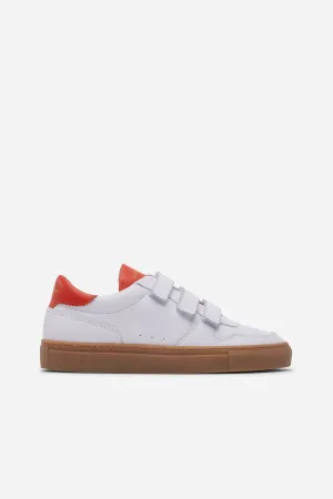 B0 Velcro - White / Orange