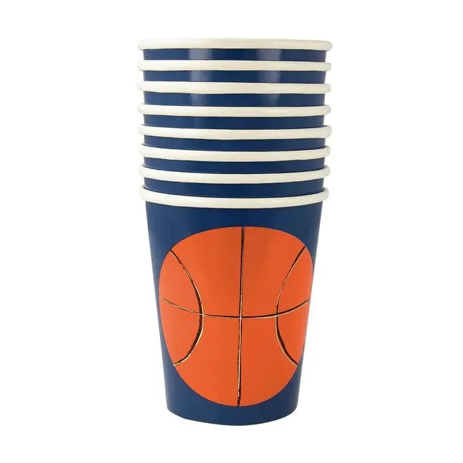 Basketball Cups - Paper Cups