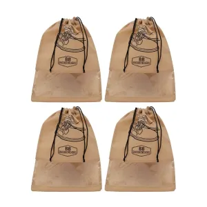 BB BACKBENCHERS Shoe Bag Cover ( pack of 4, beige )