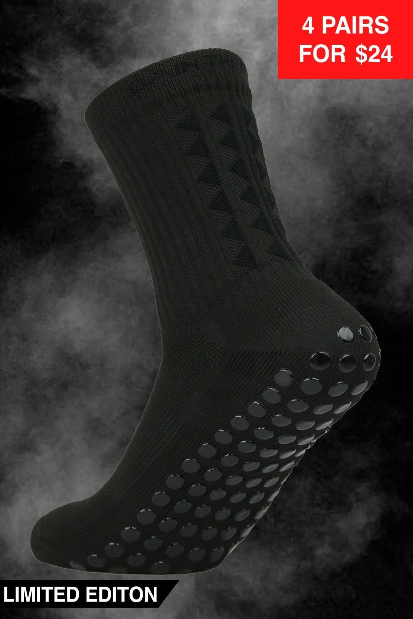 BLACKOUT EDITION GRIP SOCKS 2.0