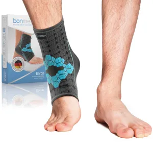 bonmedico Ekto Ankle Support – Comfortable Sports Ankle Brace – Ankle Brace for Men and Women (XL) (Left/Right) XL