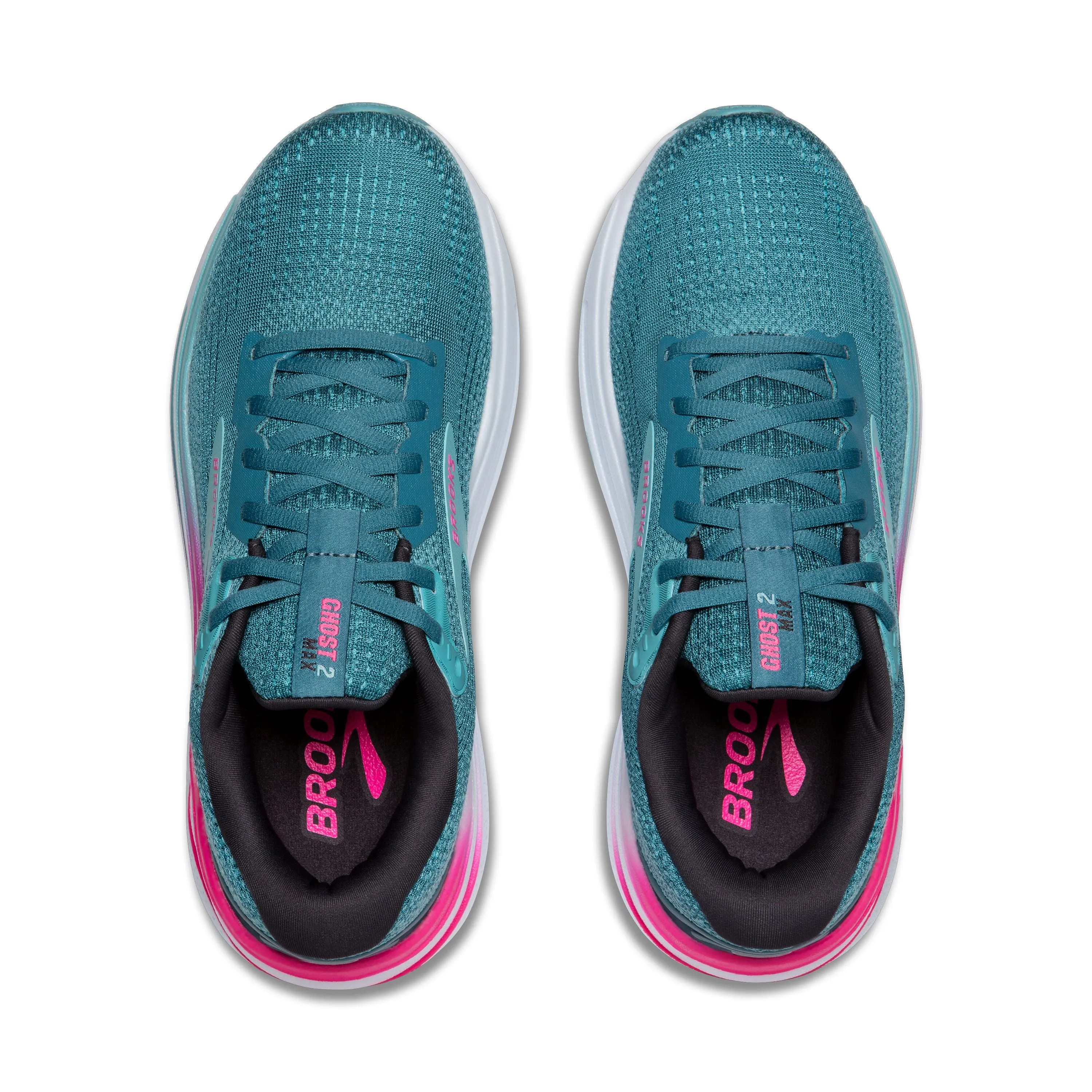 Brooks | Ghost Max 2 | Women's | Storm Blue/Knockout Pink/Aqua