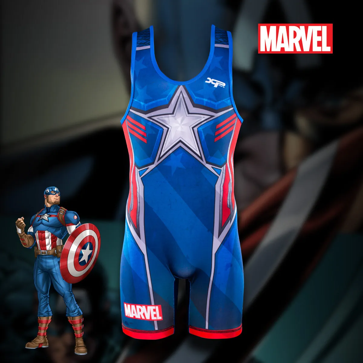 Captain America "Suit" Singlet