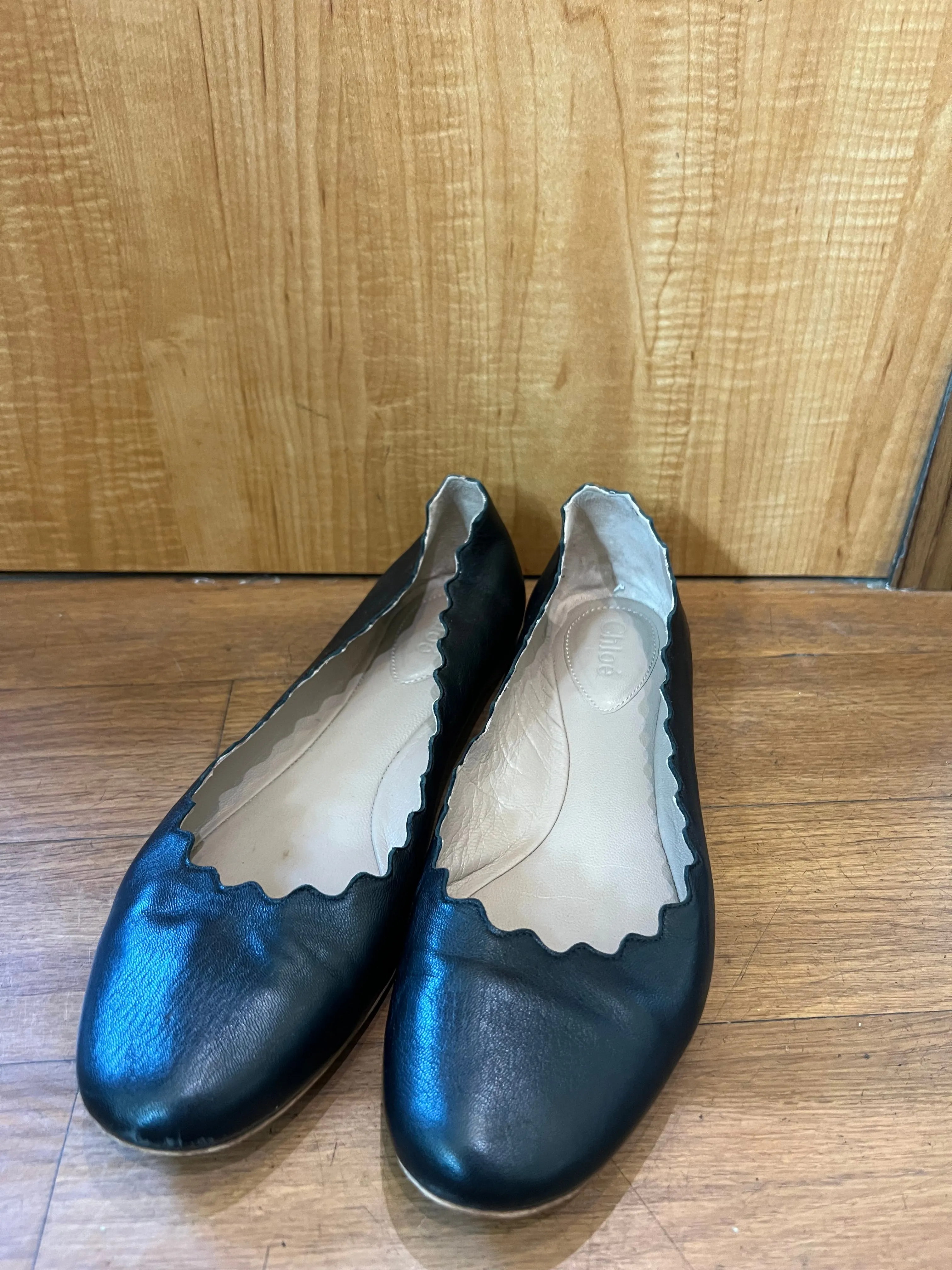 Chloé Scalloped Flats- Size 7