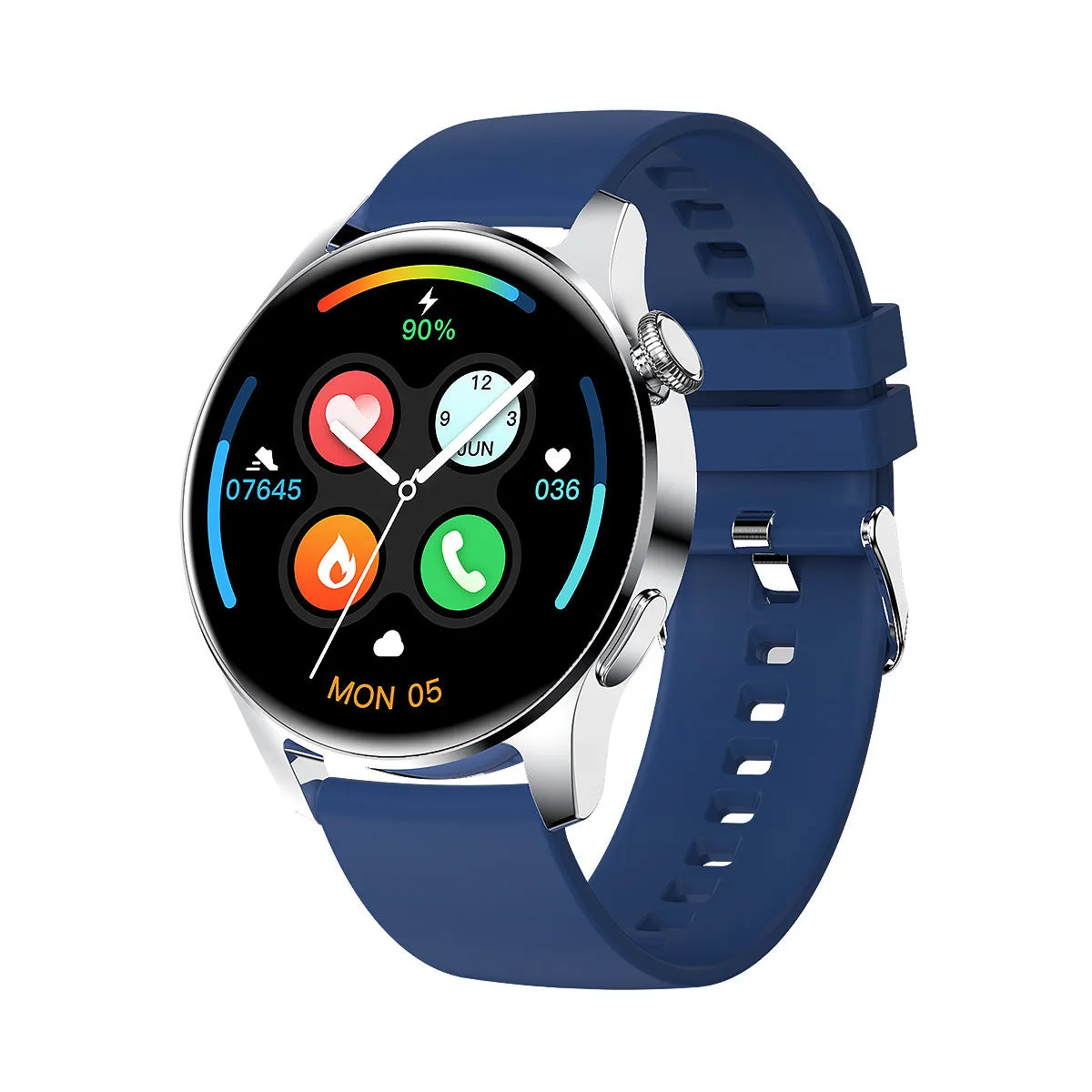 Curved Screen Smart Bracelet Dynamic Dial Split Screen Bluetooth Calling Smart Watch