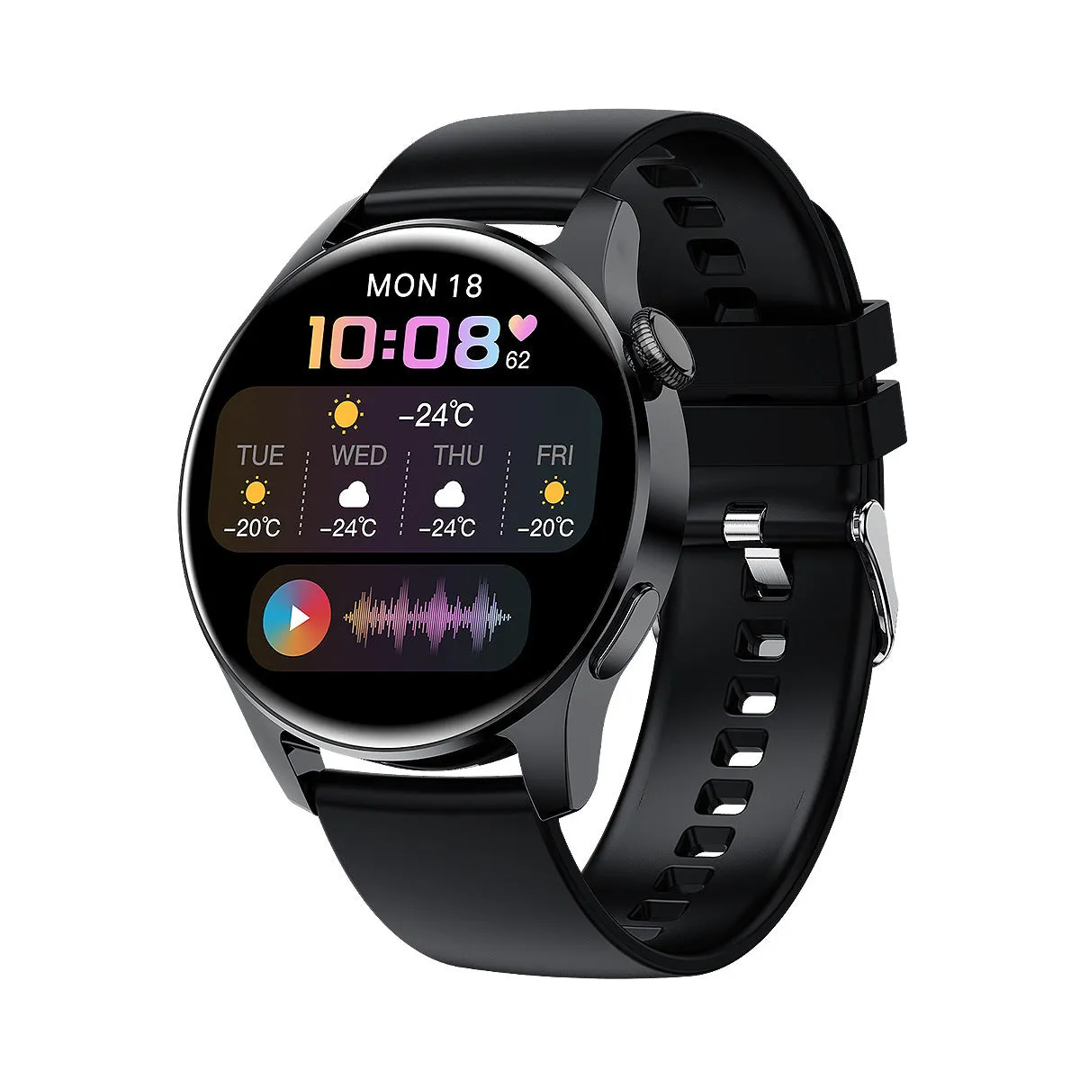 Curved Screen Smart Bracelet Dynamic Dial Split Screen Bluetooth Calling Smart Watch