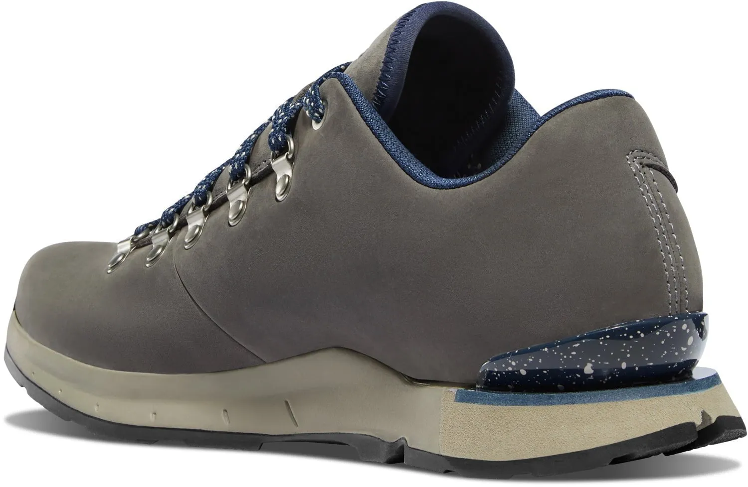 Danner Mens Mountain Overlook Charcoal Leather Hiking Shoes