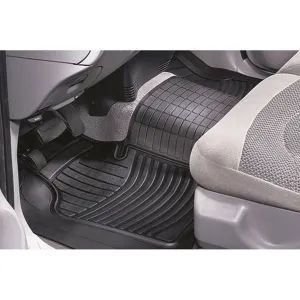 DEE ZEE DZ 90711 Floor Mat, 61 in L, 27 in W, Rubber Rug, Black