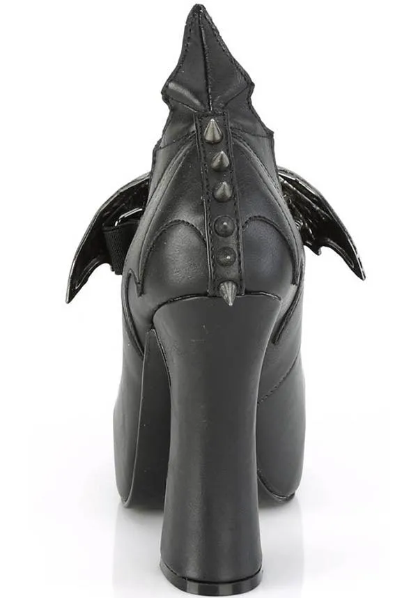 DEMON-18 [Black] | HEELS [PREORDER]