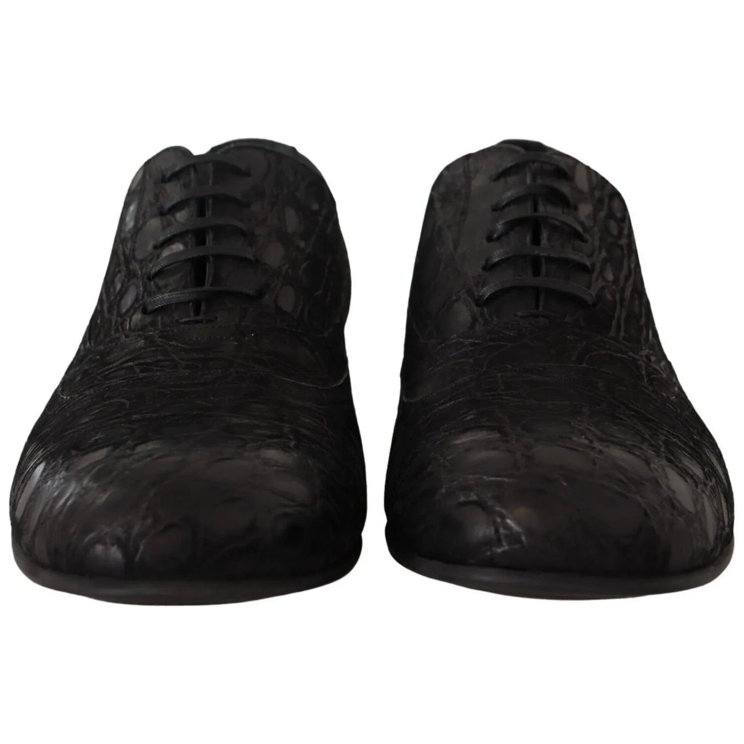 Dolce & Gabbana Elegant Exotic Leather Oxford Shoes