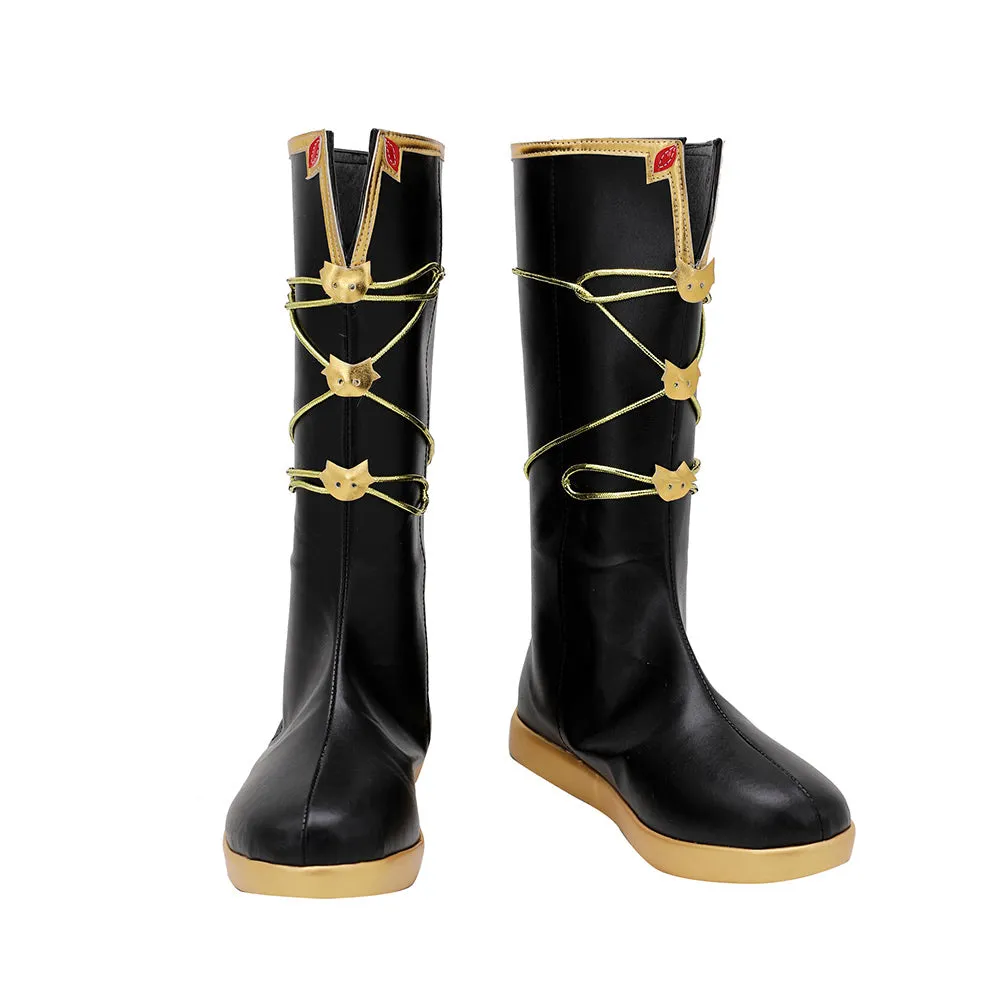 Fate Grand Order FGO Alexander/Alexander the Great  Cosplay Shoes Boots Halloween Costumes