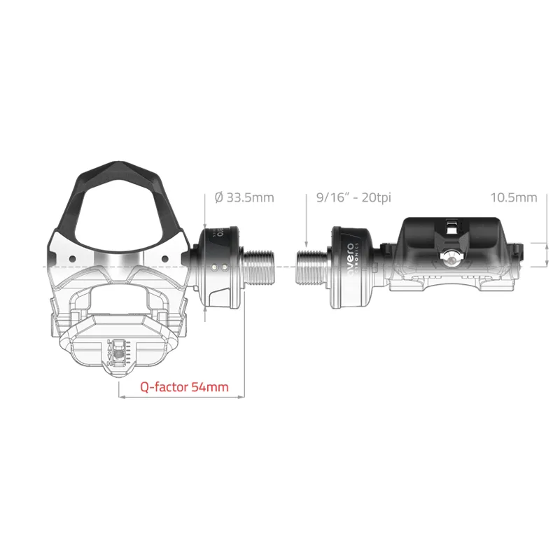 Favero Assioma Uno Pedal Based Cycling Power Meter with Extra Cleats (00772-01)