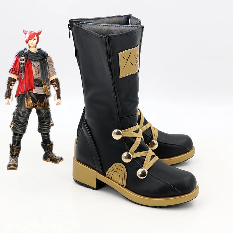 Final Fantasy XIV G'raha Tia Cosplay Shoes