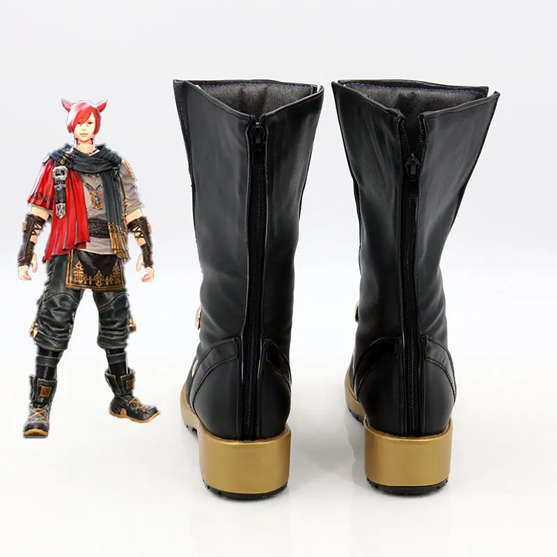 Final Fantasy XIV G'raha Tia Cosplay Shoes