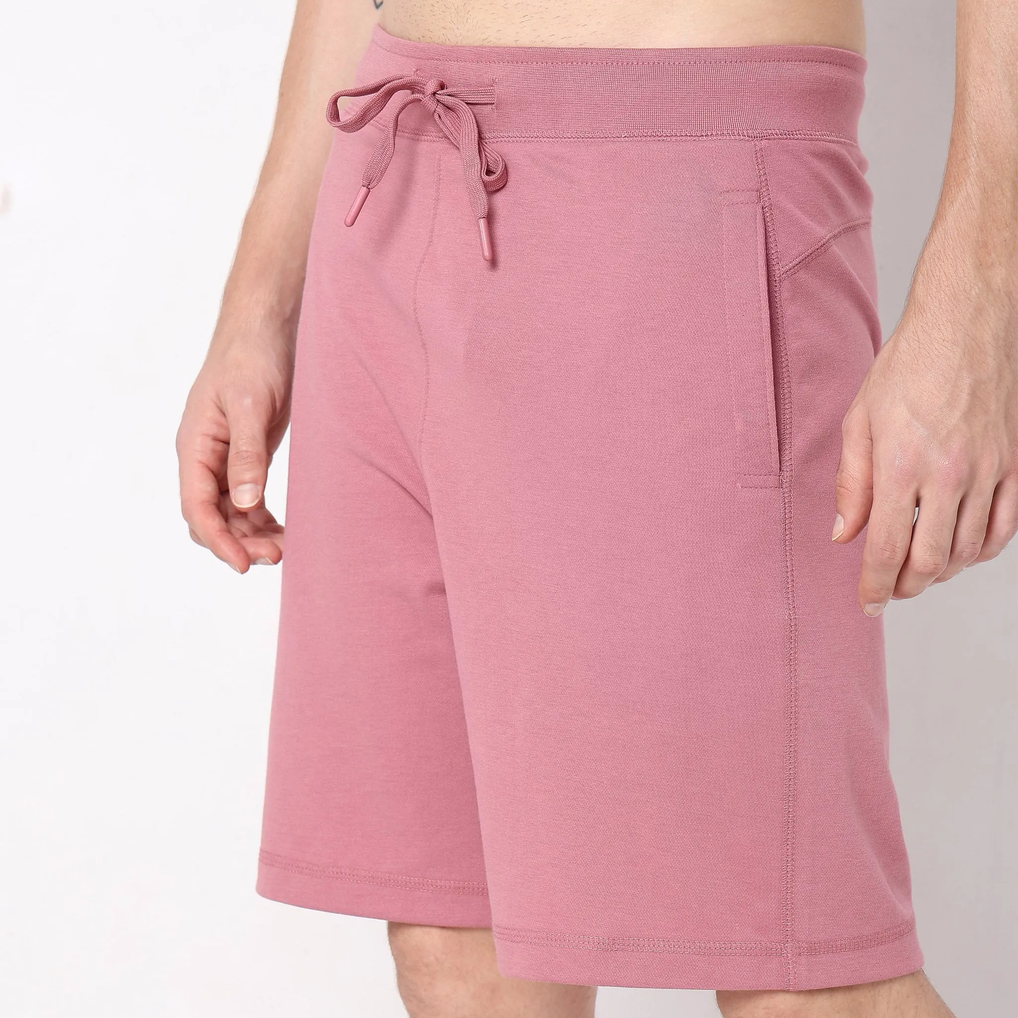 Flex Shorts - with Secure Mobile Pocket - Mid Rise Solid