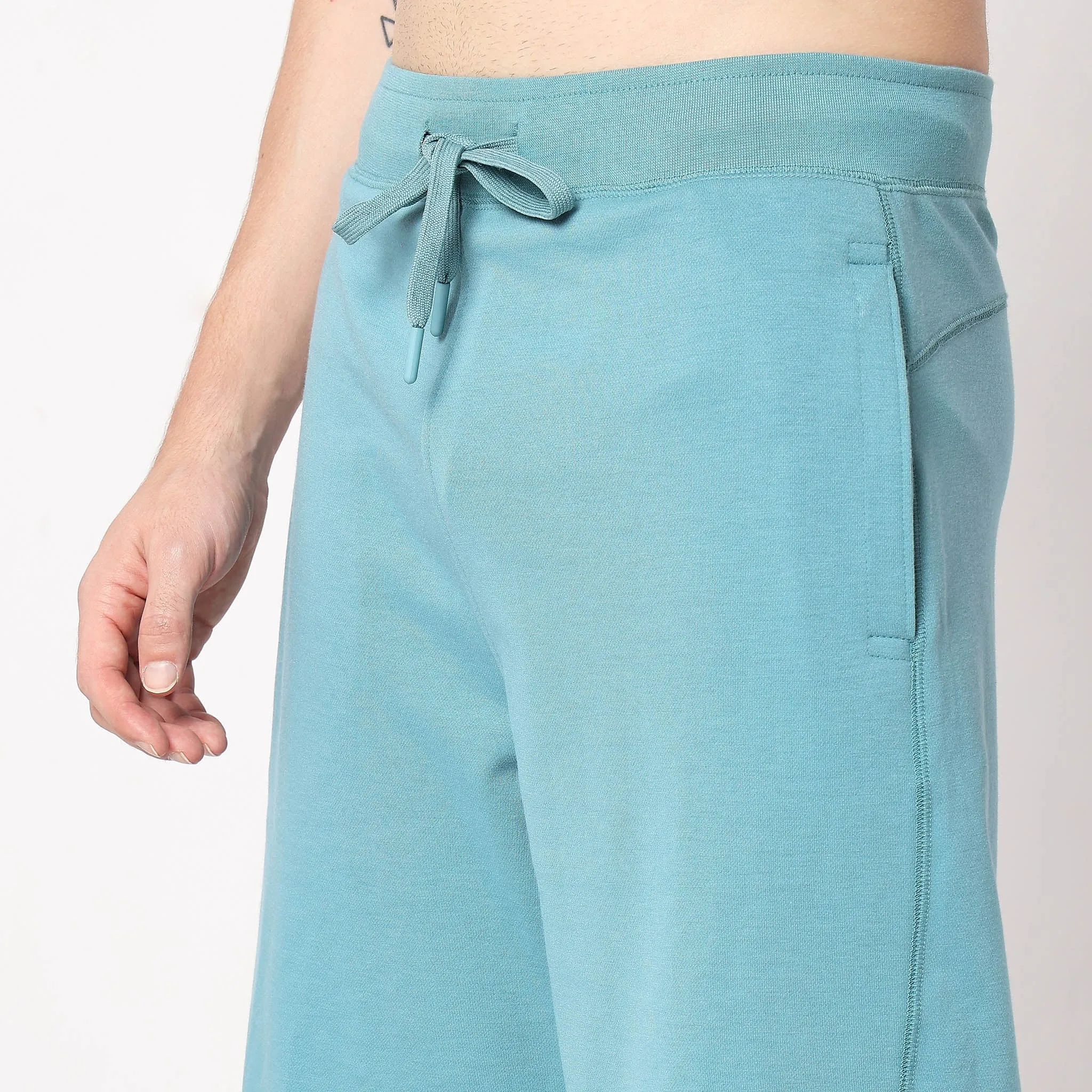 Flex Shorts - with Secure Mobile Pocket - Mid Rise Solid