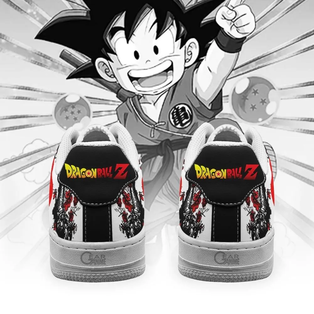 Goku Air Sneakers Custom Japan Style Dragon Ball Anime Shoes