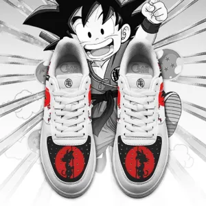 Goku Air Sneakers Custom Japan Style Dragon Ball Anime Shoes