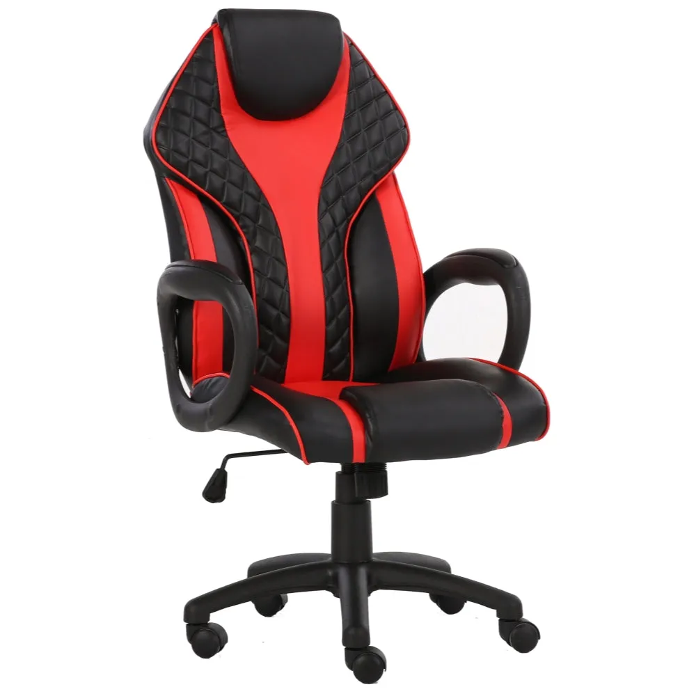 HAWK SERIES/ 058 GAMING CHAIR (RED & BLACK)