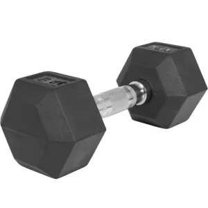 Hex Rubber Dumbbell 8KG