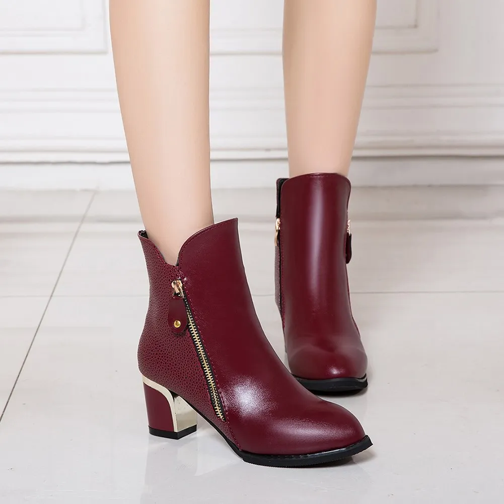 High heels Woman Ankle Boots