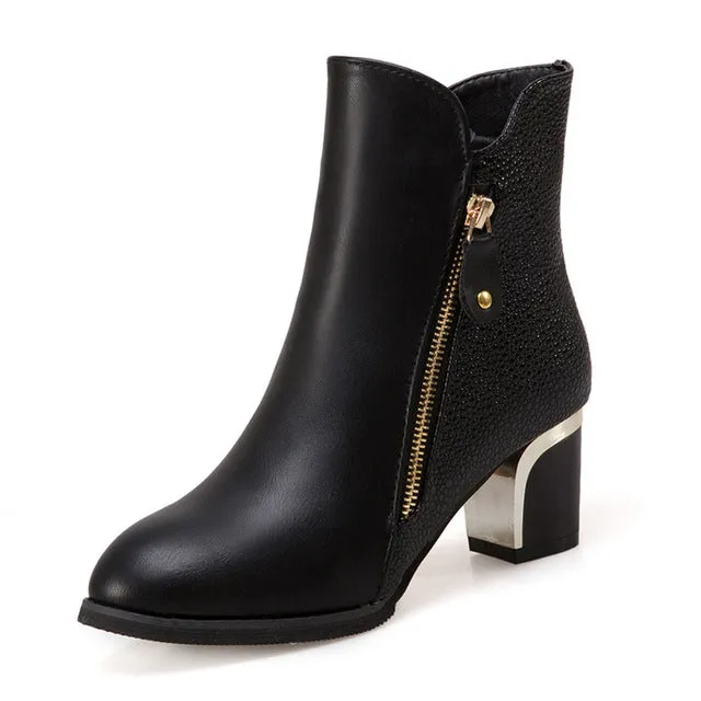 High heels Woman Ankle Boots