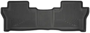 Husky Liners WeatherBeater 2nd Row Floor Liner - Black - Honda Pilot 2016-24