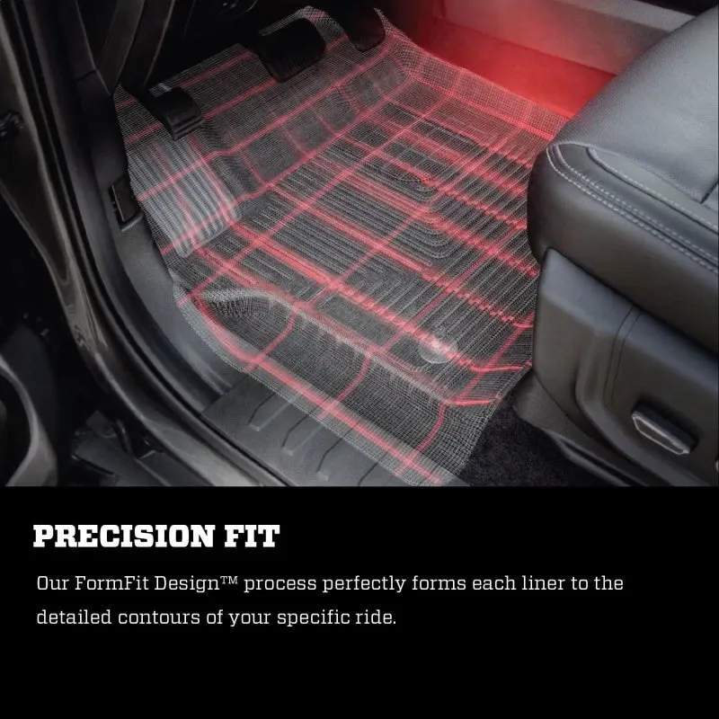 Husky Liners WeatherBeater Front / 2nd Row Floor Liner - Black / Textured - Dodge Challenger 2016-2020