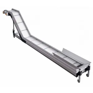 Inclined/Horizontal/Top Conveyor with PP/PA Modular Plastic Belt