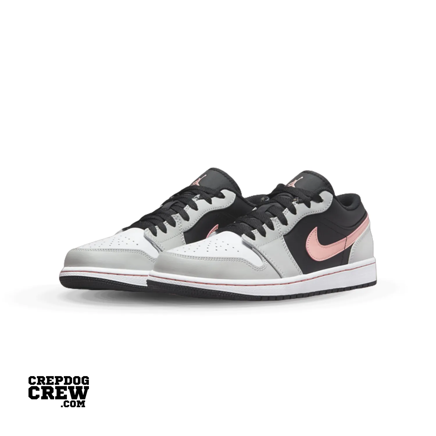 Jordan 1 Low Black Grey Pink