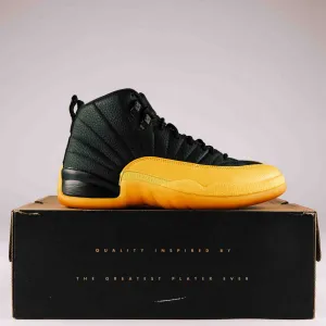 Jordan 12 Retro Black University Gold - Used - 0003