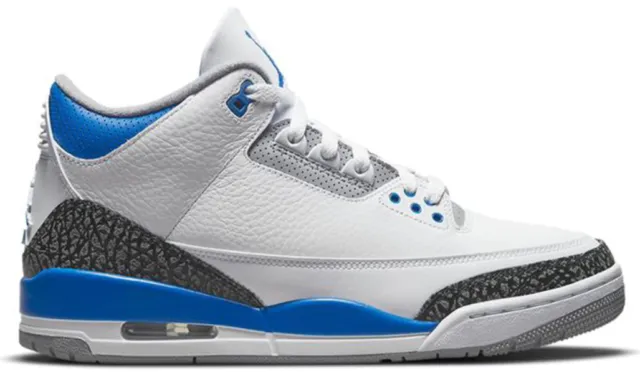 JORDAN 3 RETRO RACER BLUE (M)