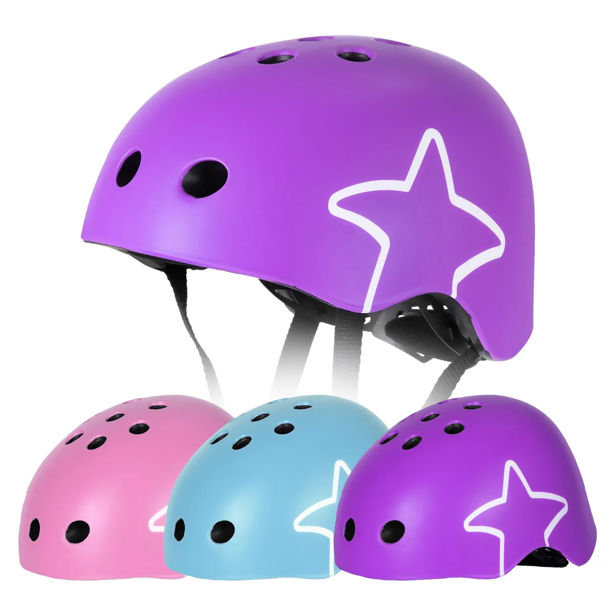 JOYSTAR Starry Kids Bike Helmet for Ages 3-8 Boys Girls